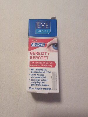 Augentropfen Gereizt und Rot