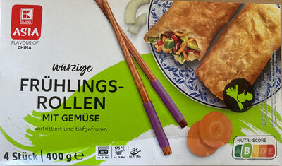 Frühlingsrollen mit Gemüse