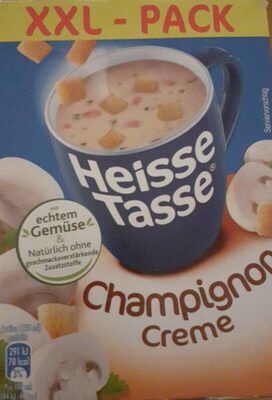 Heisse Tasse Champignoncreme XXL