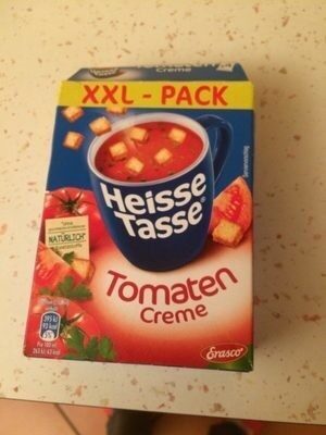 Heisse Tasse, Tomaten Creme