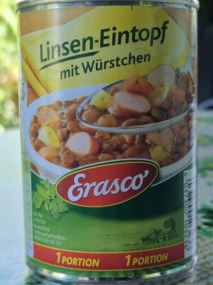 Linsentopf mit Würstchen