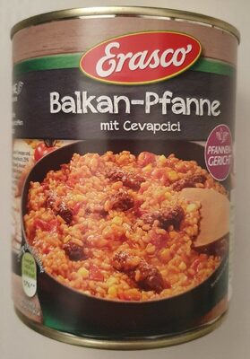 Balkan-Pfanne mit Cevapcici