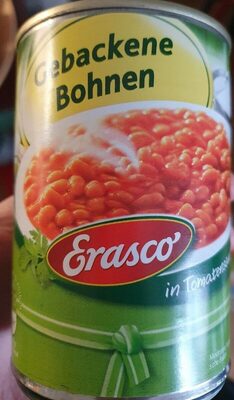 Erasco Gebackene Bohnen front packaging