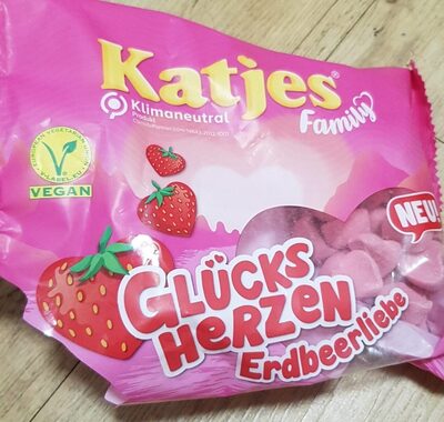 Glücksherzen Erdbeerliebe