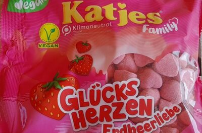 Glücksherzen Erdbeerliebe front packaging