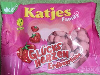 Glücks Herzen Erdbeerliebe