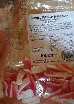 Katjes Milk Shake Bottles veggie