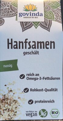 Govinda Bio Hanfsamen (150 G) Von Govinda