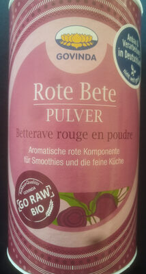 Rote Bete Pulver