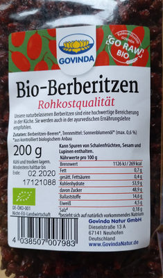 Bio-Berberitzen