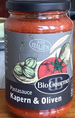 Pastasauce Kapern Oliven