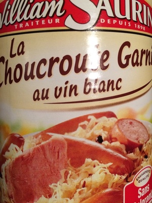 La Choucroute garnie au vin blanc front packaging