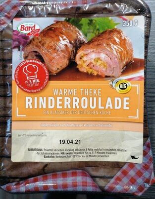 Warme Theke Rinderroulade