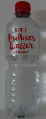 Karls Erdbeer Wasser mit Blubber