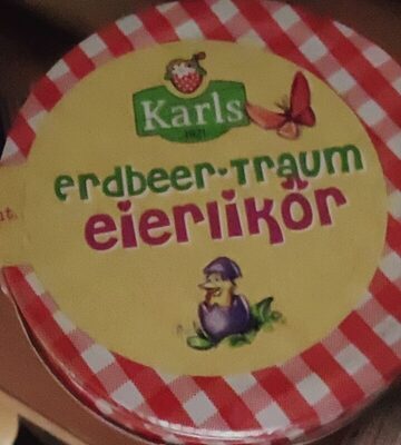 Karls Erdbeer Traum Eierlikör front packaging