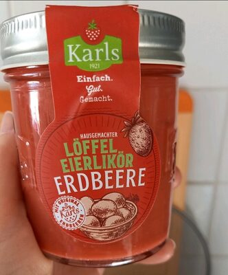 Pudding Erdbeer-Eierlikör