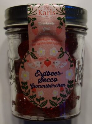 Erdbeer-Secco Gummibärchen