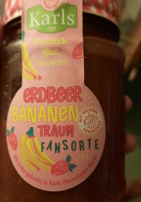 Erdbeer Bananen Traum front packaging