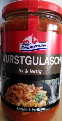 Wurstgulasch front packaging