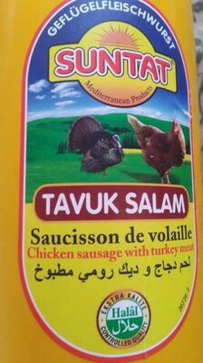 Saucisson de volaille front packaging