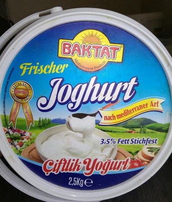 Yoghurt (3,5% Fett Stichfest)