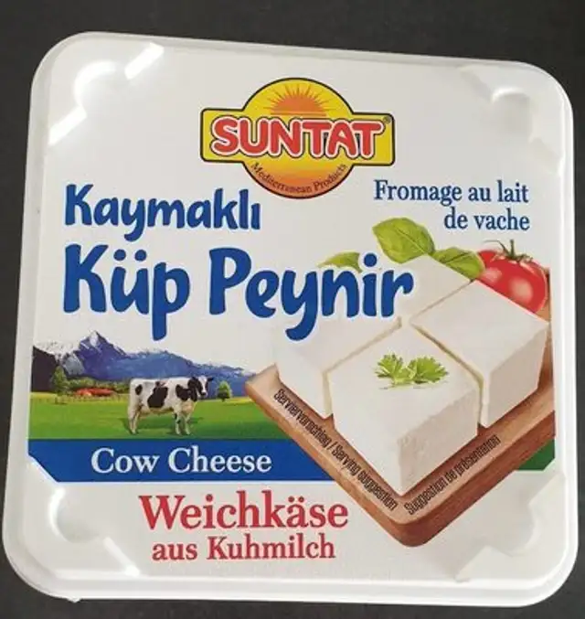 Kaymakli Küp Peynir nutrition facts table