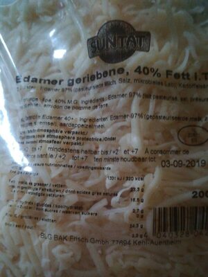 Edamer Cheese