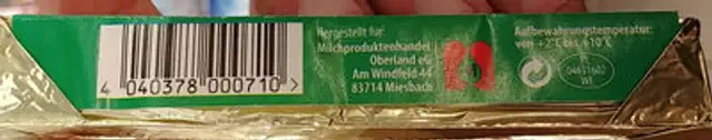 Schmelzkäse Zubereitung Kräuter nutrition facts table