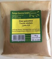 Zimt gemahlen