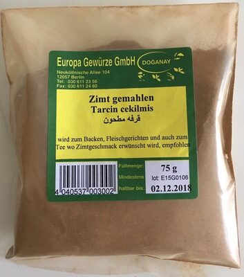 Zimt gemahlen