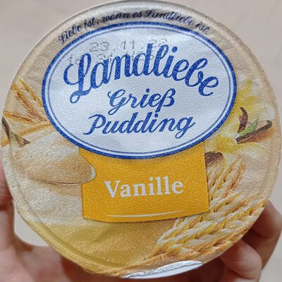 Grießpudding Vanille
