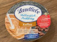 Vollmilch Pudding Kaffee