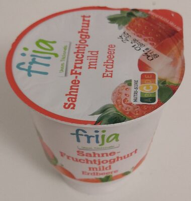 Sahne-Fruchtjoghurt, mild, Erdbeere