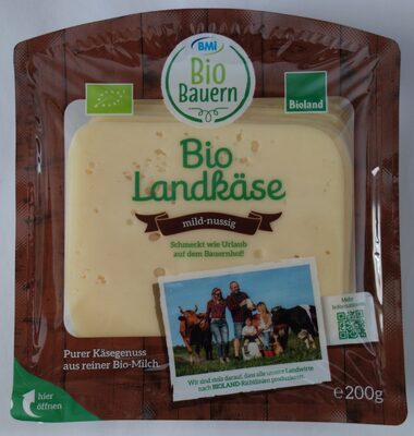 Bio-Landkäse mild-nussig