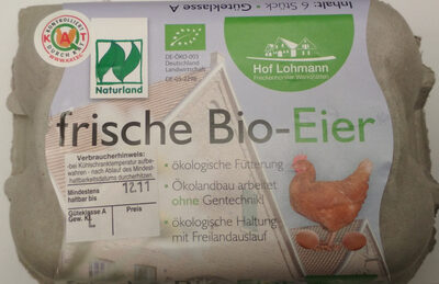 Frische Bio-Eier