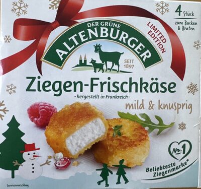 Ziegenkäse zum backen front packaging
