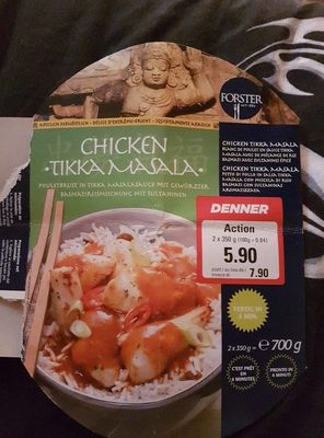 Chicken tikka masala front packaging
