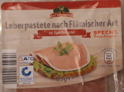 Leberpastete nach Flämischer Art front packaging