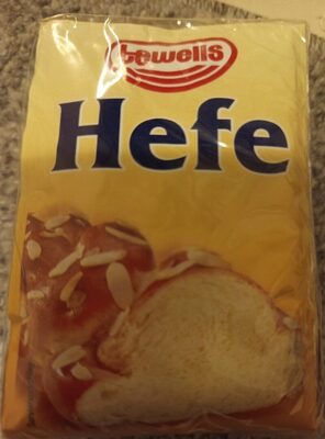 Trockenhefe front packaging