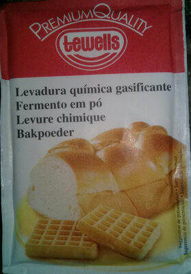 Fermento em pó front packaging