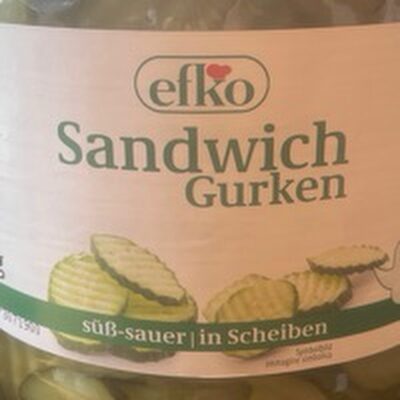 Sandwich Gurken
