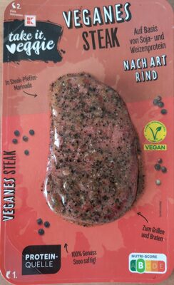 Veganes Steak nach Art Rind