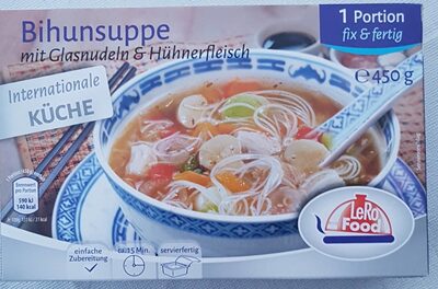 Bihunsuppe mit Glasnudeln & Hühnerfleisch