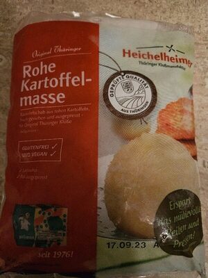rohe Kartoffelmasse