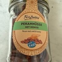 pekannüsse mit Honig front packaging