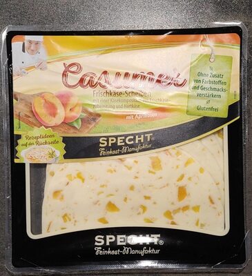 Casumer Frischkäse Scheiben front packaging