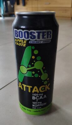 Booster Attack Apple front packaging