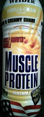 Muscle Protein Drink Vanilla-Cream Flavour front packaging