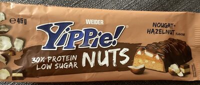 Yippie! Nuts 30% protein low sugar