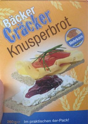 Bäcker Cräcker Knusperbrot, Vitalkorn